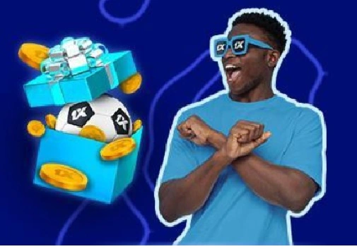 1xbet welcome bonus on first deposit - men and football players